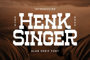 Henk Singer Font Download