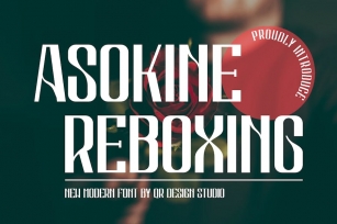 Asokine Reboxing Font Download