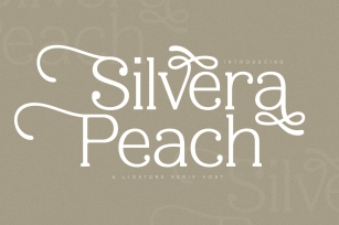 Silvera Peach Font Download