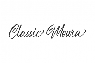 Classic Moura Font Download