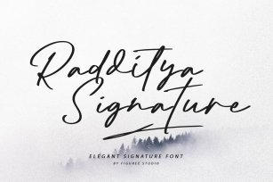 Radditya Signature Font Download