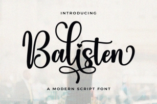 Balisten Script Font Download