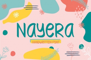 Nayera - Handwritten Font Font Download