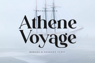 Athene Voyage - Stylish Serif Font Font Download
