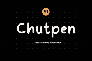Chutpen - The Handwriting Editorial Font Font Download