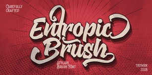 Entropic Brush Font Download