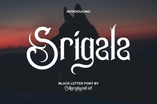 Srigala Font Download