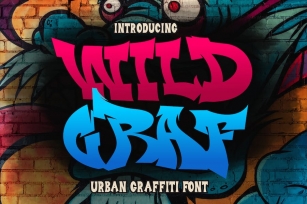 Wild Graf - Urban Graffiti Font Font Download