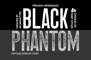 Black Phantom Font Download