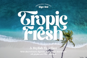 Tropic Fresh Font Download