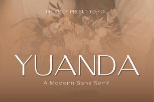 YUANDA - MODERN SANS SERIF Font Download