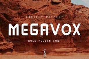 Megavox - Bold Modern Font Font Download