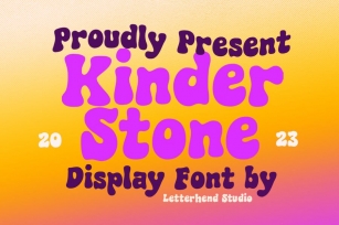 Kinder Stone Font Download