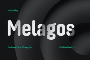 Melagos Condensed Sans Font Font Download
