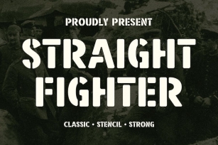 Straight Fighter Font Download
