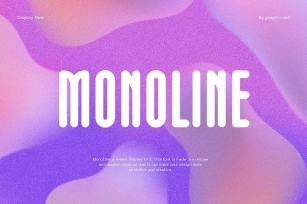Monoline Futurictic Font Font Download