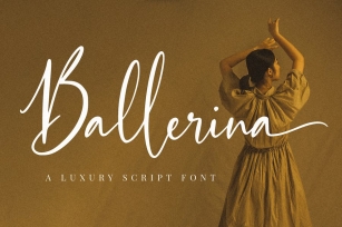 Ballerina - Signature Font Font Download