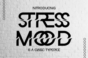 STRESS MOOD Font Download