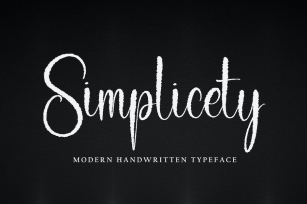 Simplicety Font Download