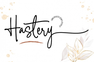 Hastery Font Download