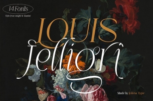 LOUIS felligri | Serif Display Font Font Download