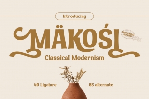 MAKOS Itrial Font Download