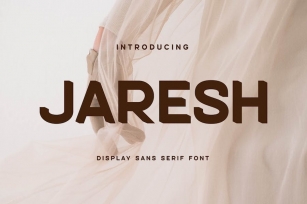 Jaresh - Display Sans Serif Font Font Download