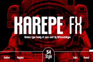 Karepe FX Font Download