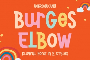 Burger Elbow Font Download