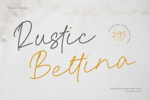 Rustic Bettina Script Font Download