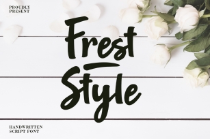 Frest Style Font Download