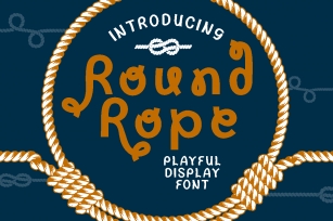 Round Rope Font Download
