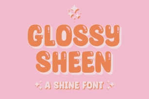 Glossy Sheen Font Download