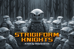 Strigiform Knights Font Download