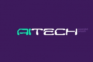 AiTech Smooth Expanded Font Font Download