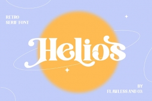 Helios Retro Font Download
