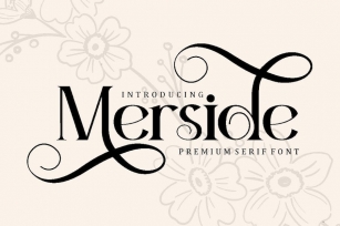 Merside - Premium Serif Font Font Download