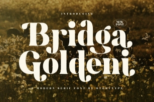 Bridga Goldeni Font Download