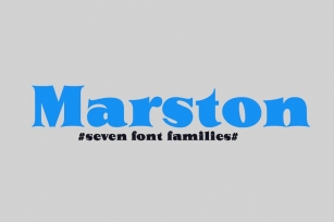 Marston Family Font Download