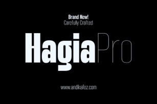 Hagia Pro Unique Sans Serif Font Download