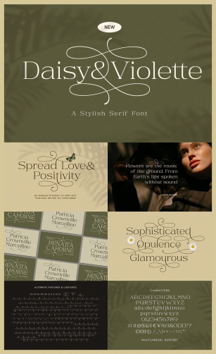 Daisy Violette Font Download