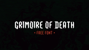 Grimoire Of Death Font Download