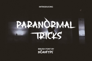 Paranormal Tricks Font Download