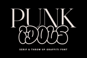 Punk Idols – Serif & Throw Up Font Font Download