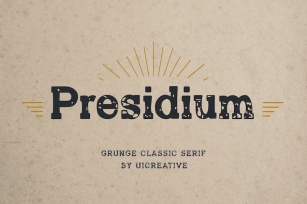 Presidium Classic Slab Serif Font Font Download