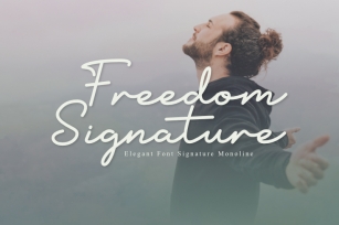 Freedom Signature Font Download