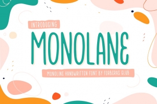 Monolane Font Download