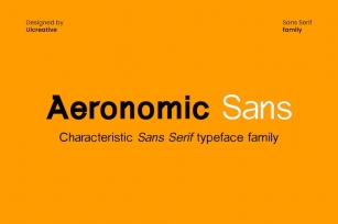 Aeronomic Sans Modern Sans Serif Family Font Font Download