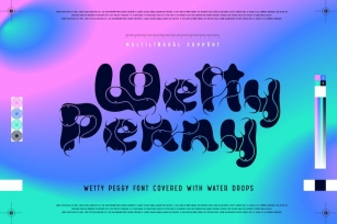 Wetty Penny font Font Download