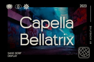 Capella Bellatrix Sans Serif Modern Font Font Download